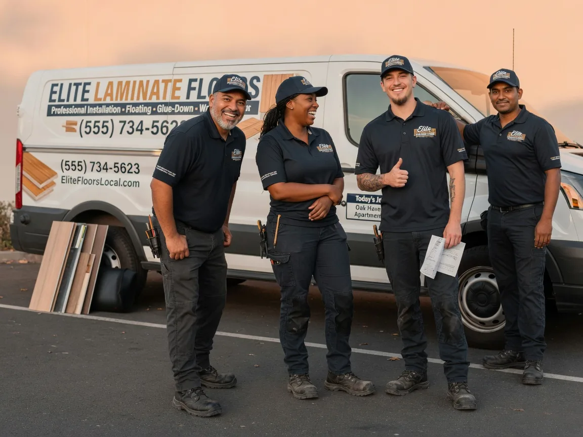 Laminate flooring installation company in Milford, DE